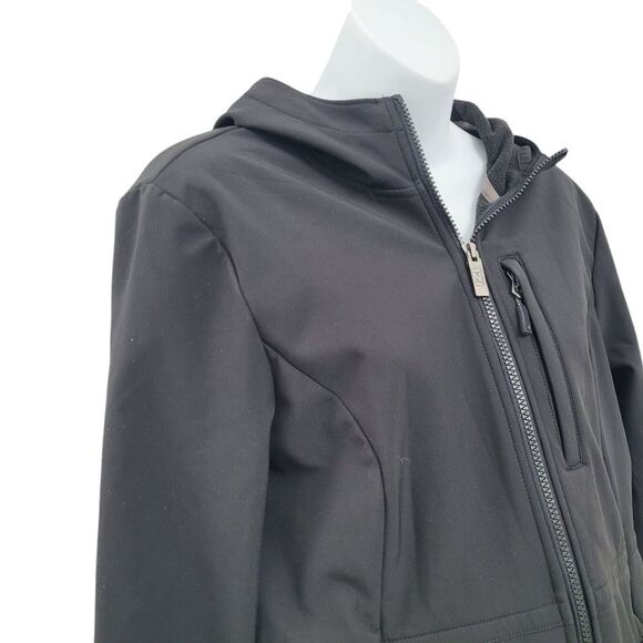Nautica Black Zip Up Hoodie Jacket Size: M - Picture 10 of 14